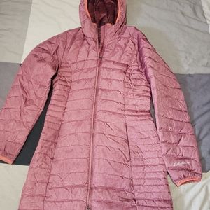 Eddie Bauer Down Puffer Jacket women small